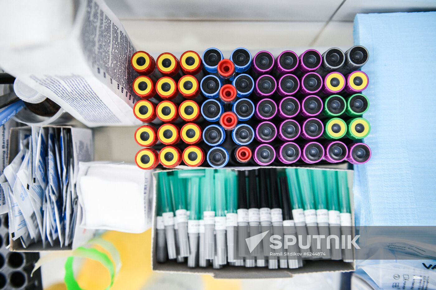 Russia Coronavirus Tests