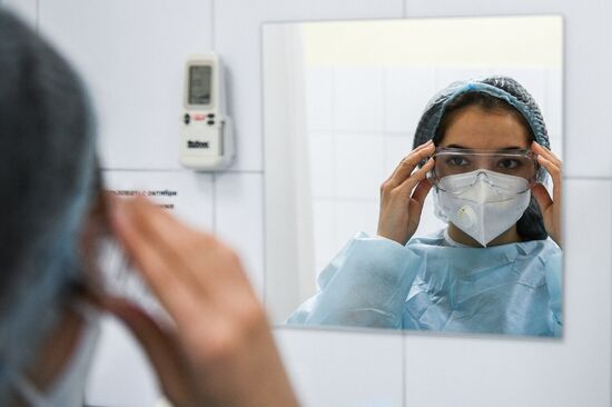 Russia Coronavirus Tests