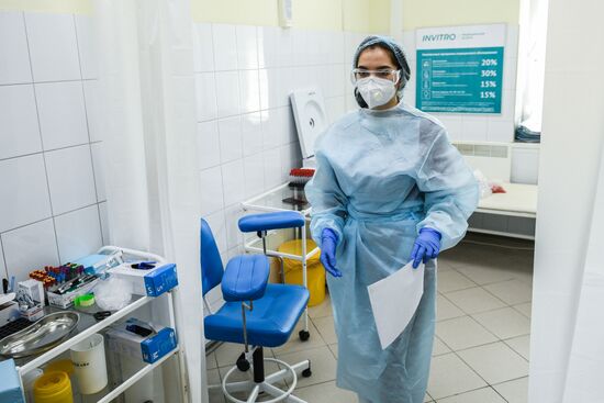 Russia Coronavirus Tests