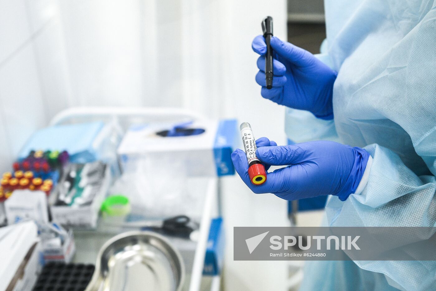 Russia Coronavirus Tests