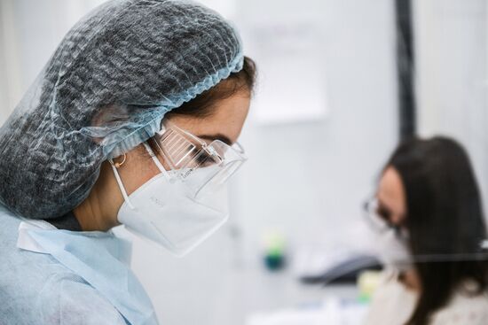Russia Coronavirus Tests
