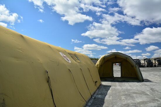 Russia Coronavirus Hospital Facilities