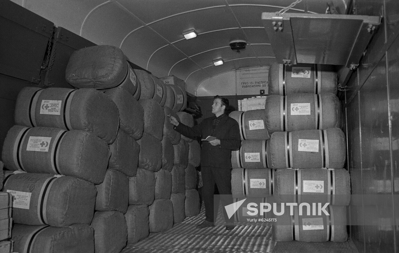 Humanitarian aid from Soviet Union