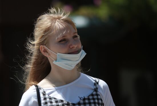 Russia Crimea Coronavirus Lockdown Ease