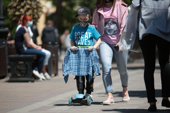 Russia Crimea Coronavirus Lockdown Ease