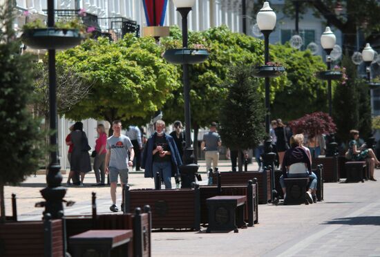 Russia Crimea Coronavirus Lockdown Ease