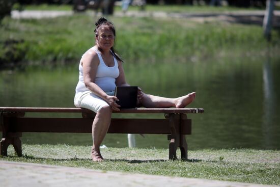 Russia Crimea Coronavirus Lockdown Ease