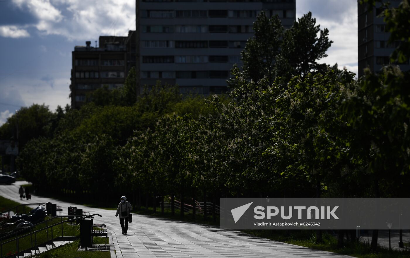 Russia Coronavirus Lockdown