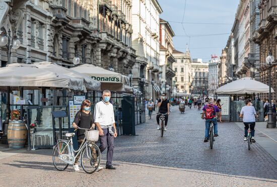 Italy Coronavirus Lockdown Ease