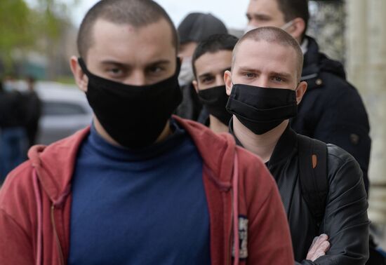 Russia Coronavirus Conscription