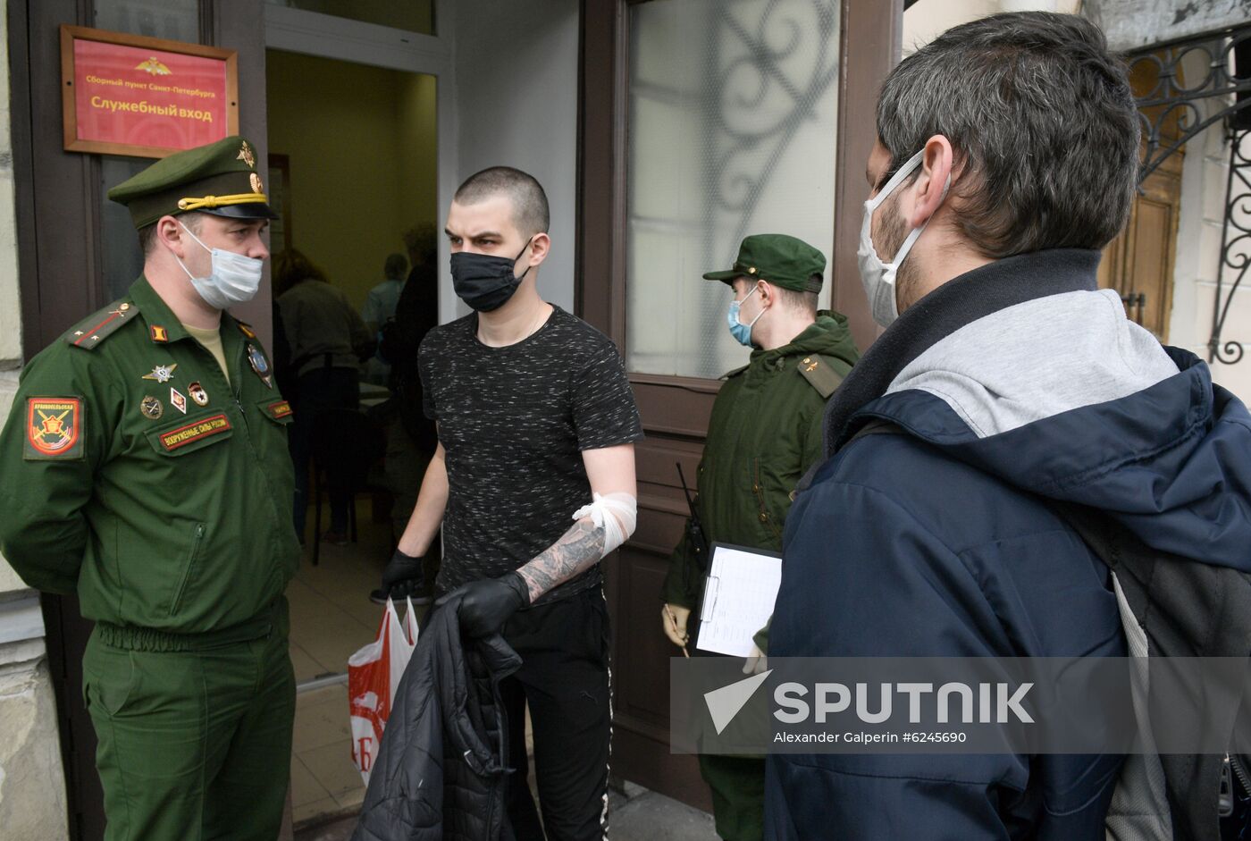 Russia Coronavirus Conscription