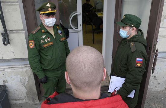 Russia Coronavirus Conscription
