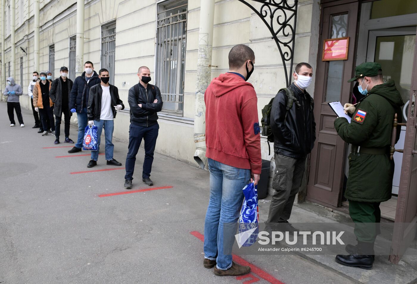 Russia Coronavirus Conscription