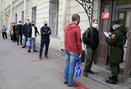 Russia Coronavirus Conscription
