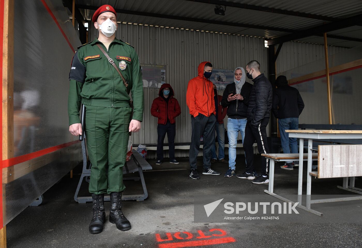 Russia Coronavirus Conscription