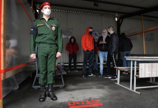 Russia Coronavirus Conscription