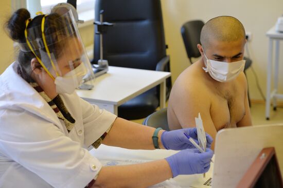 Russia Coronavirus Conscription