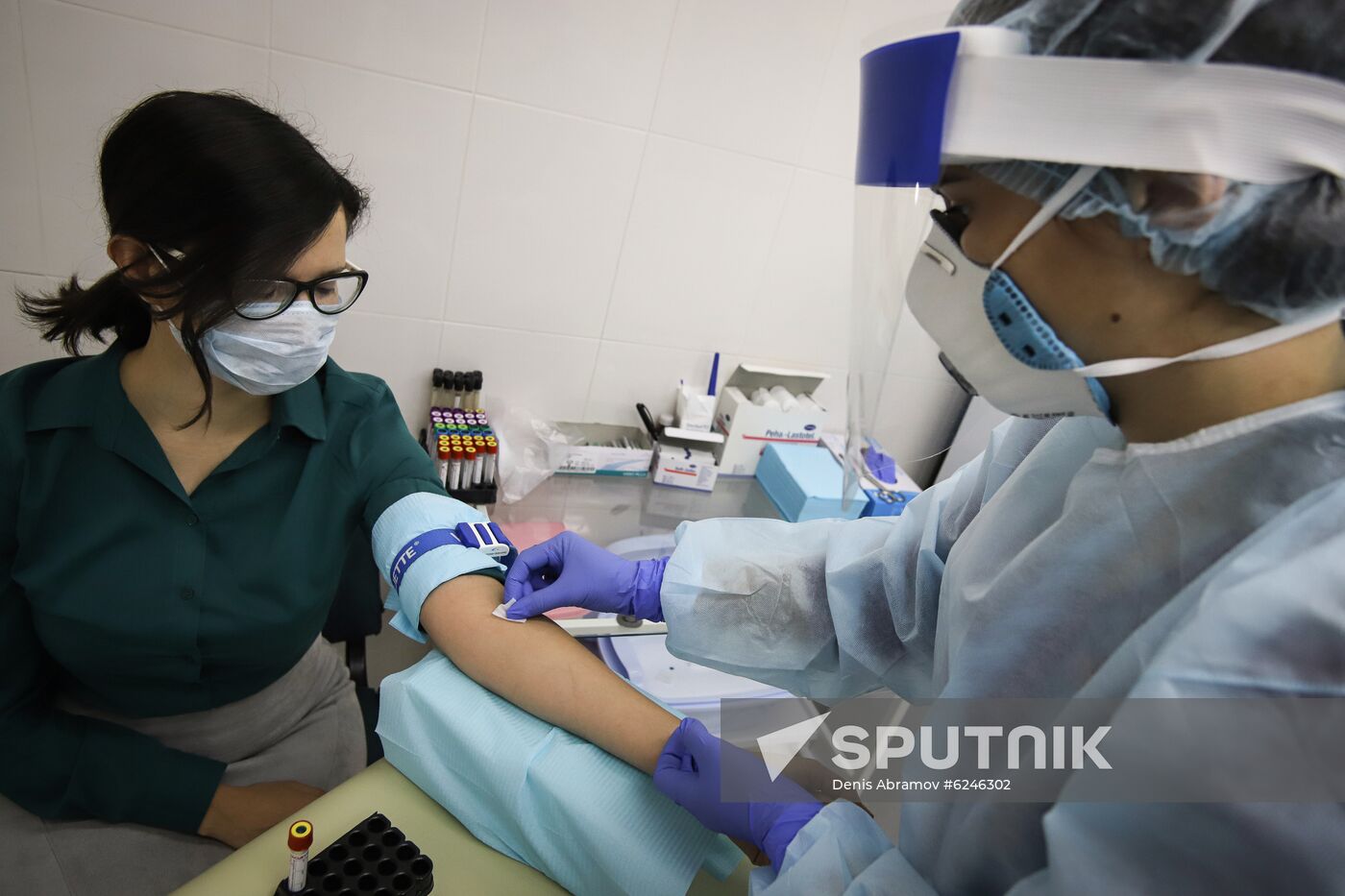 Russia Coronavirus Tests