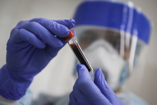 Russia Coronavirus Tests