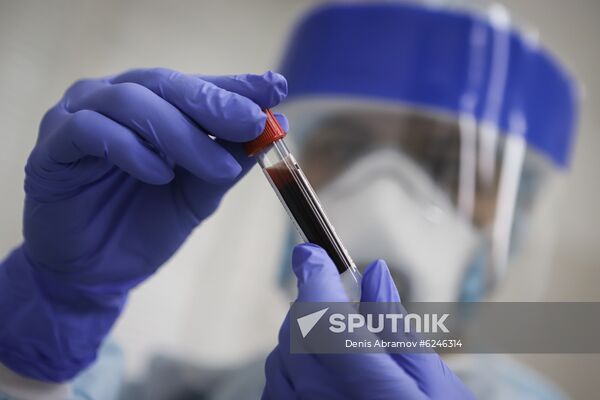 Russia Coronavirus Tests