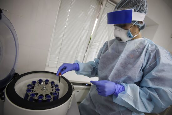 Russia Coronavirus Tests