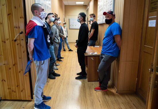 Russia Coronavirus Conscription