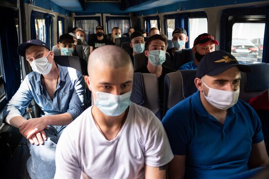 Russia Coronavirus Conscription