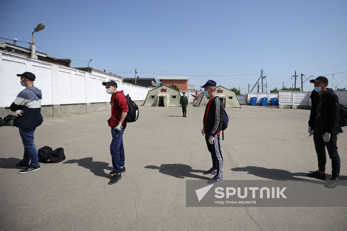 Russia Coronavirus Conscription