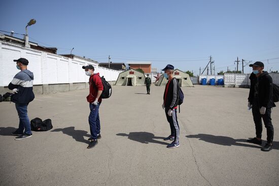 Russia Coronavirus Conscription