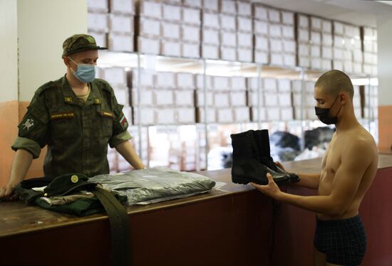 Russia Coronavirus Conscription