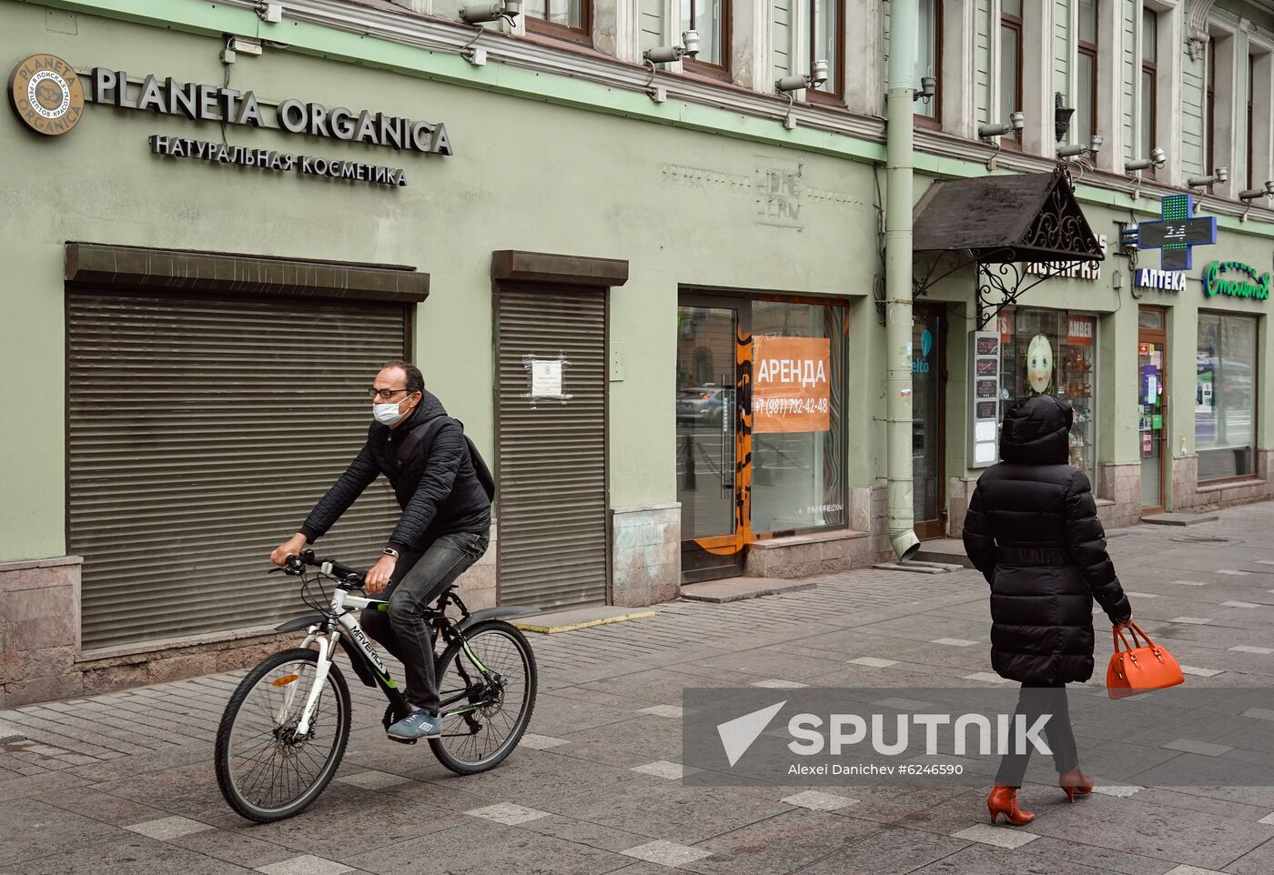 Russia Coronavirus Lockdown