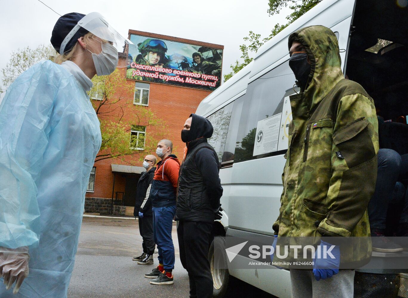 Russia Coronavirus Conscription