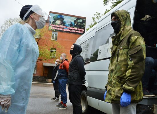 Russia Coronavirus Conscription
