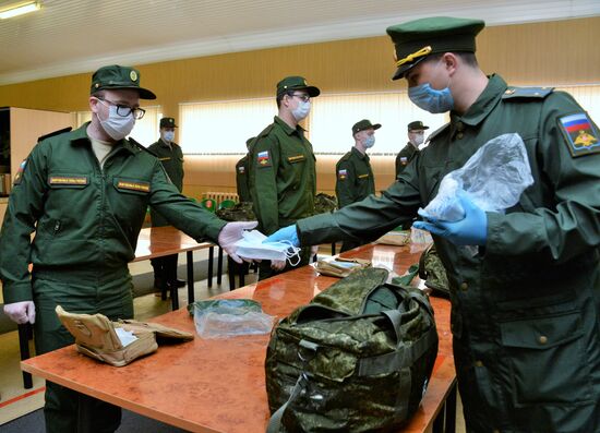 Russia Coronavirus Conscription
