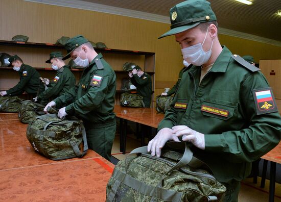 Russia Coronavirus Conscription