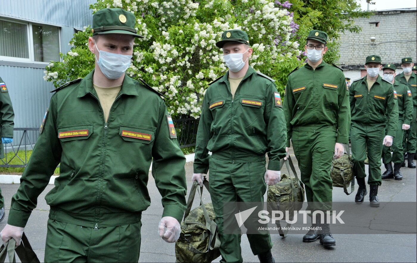 Russia Coronavirus Conscription