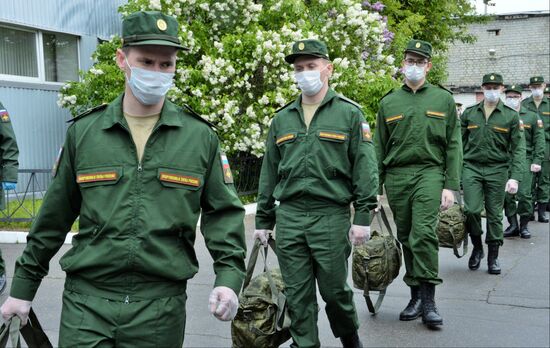 Russia Coronavirus Conscription