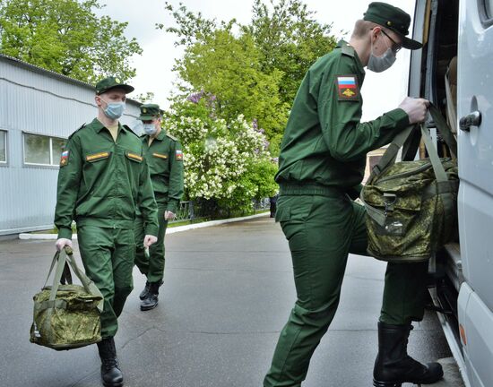 Russia Coronavirus Conscription