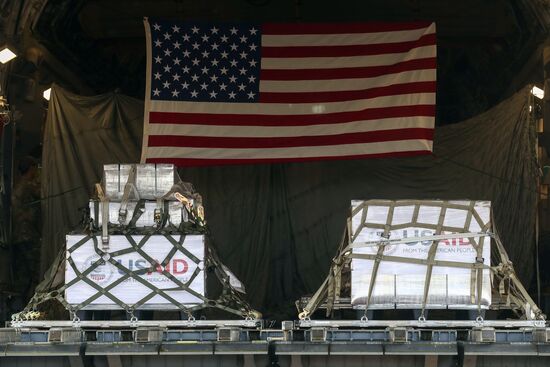 Russia US Coronavirus Aid
