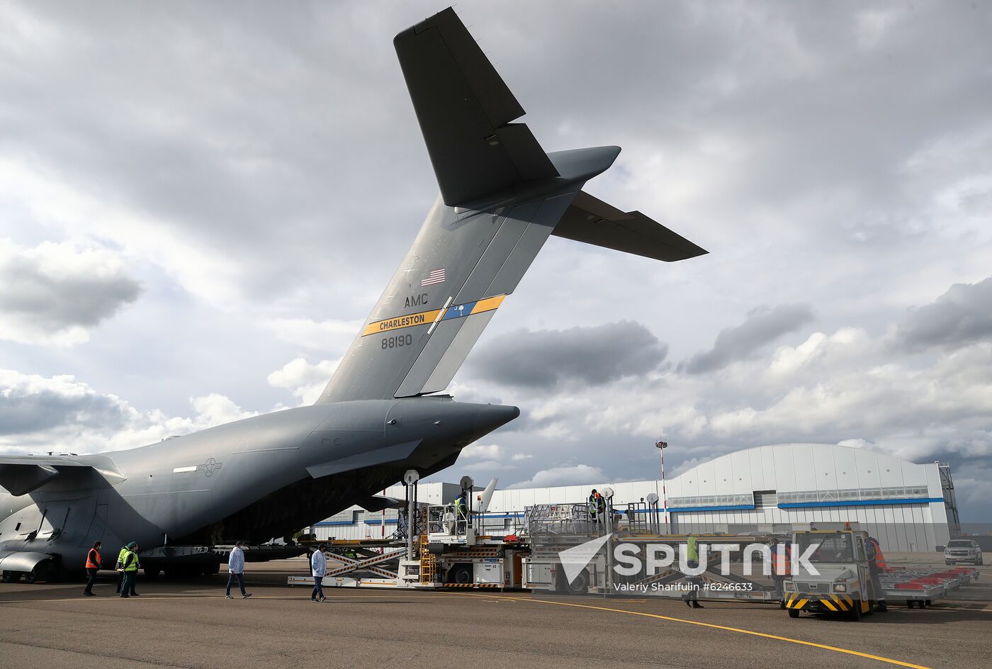 Russia US Coronavirus Aid