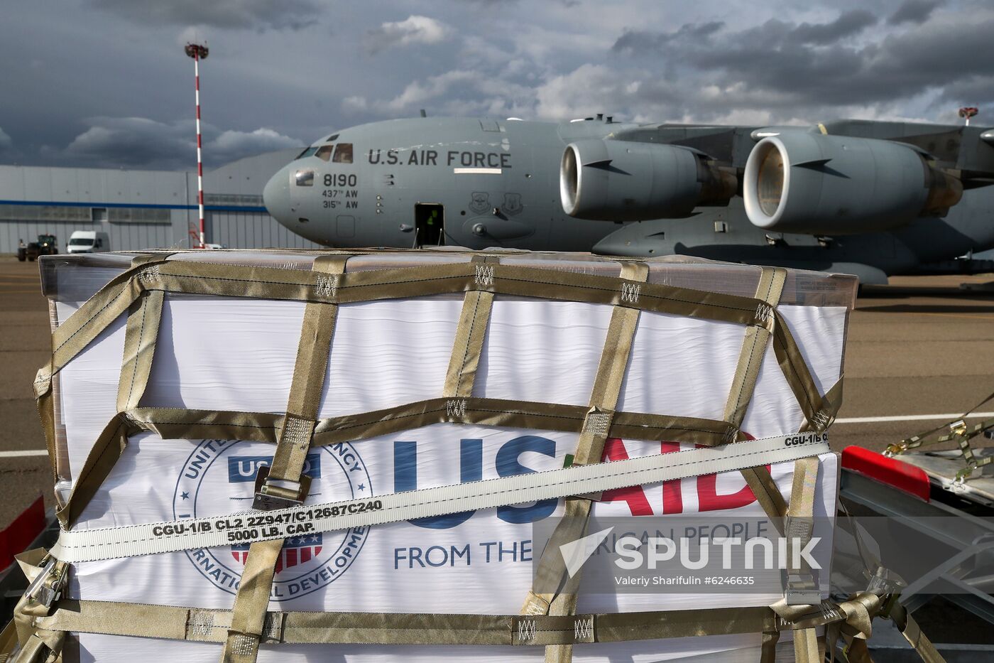 Russia US Coronavirus Aid