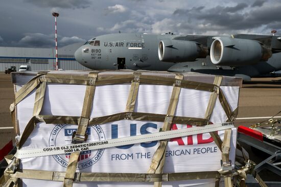 Russia US Coronavirus Aid