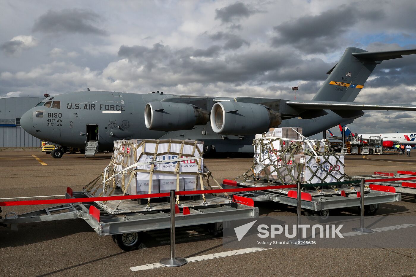 Russia US Coronavirus Aid