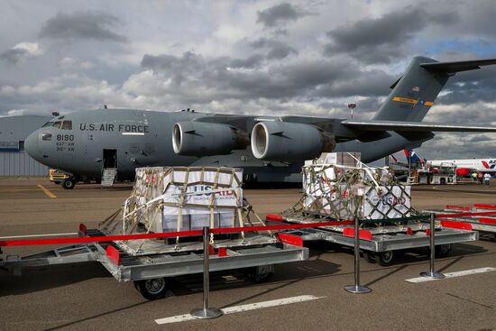 Russia US Coronavirus Aid