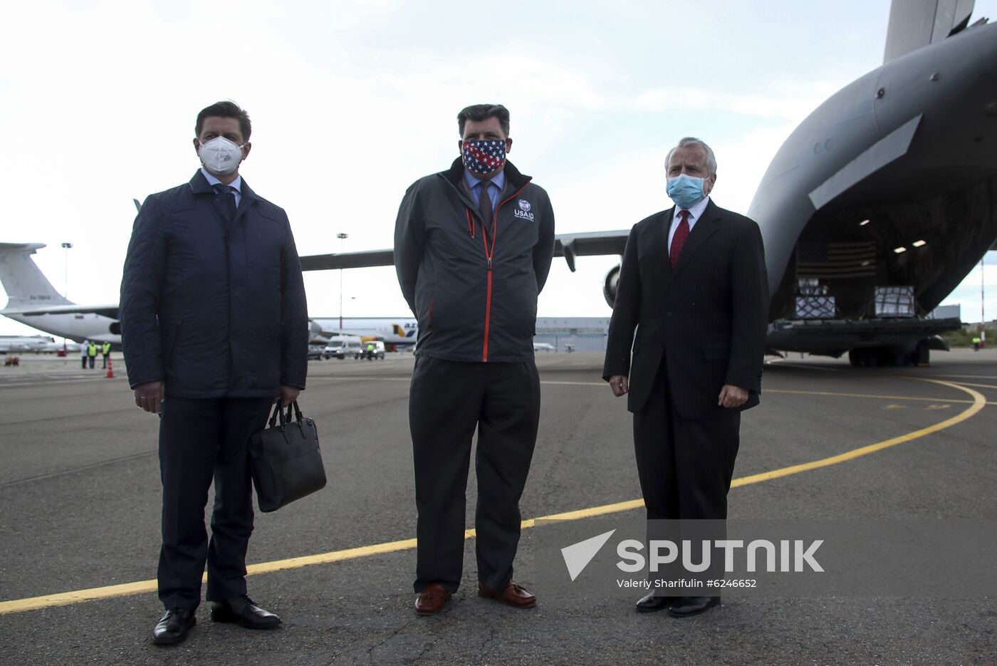 Russia US Coronavirus Aid