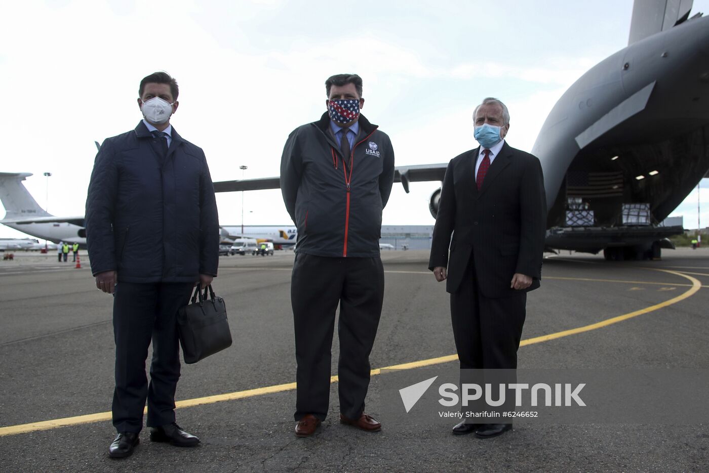 Russia US Coronavirus Aid