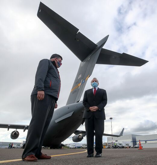 Russia US Coronavirus Aid
