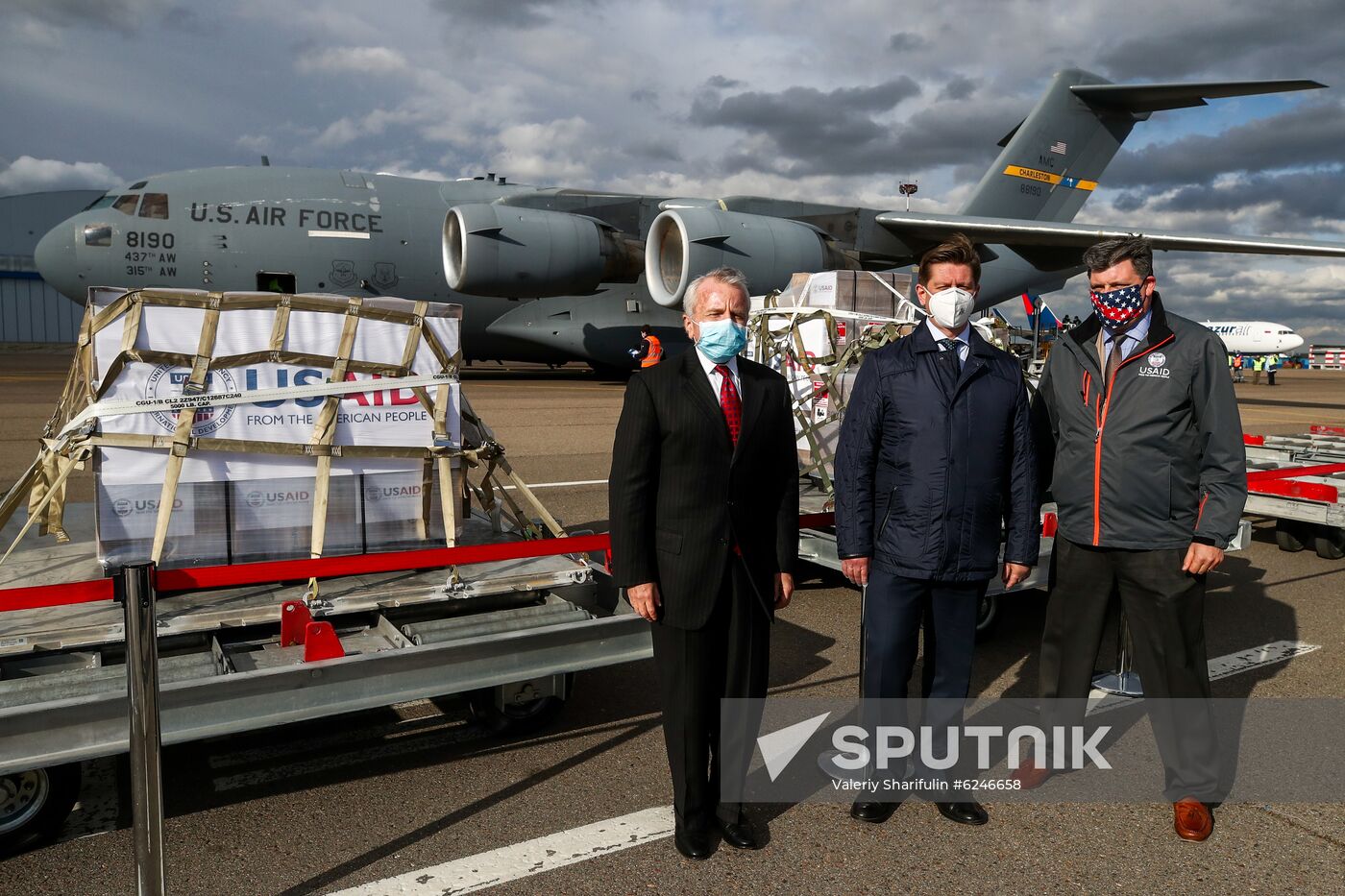 Russia US Coronavirus Aid