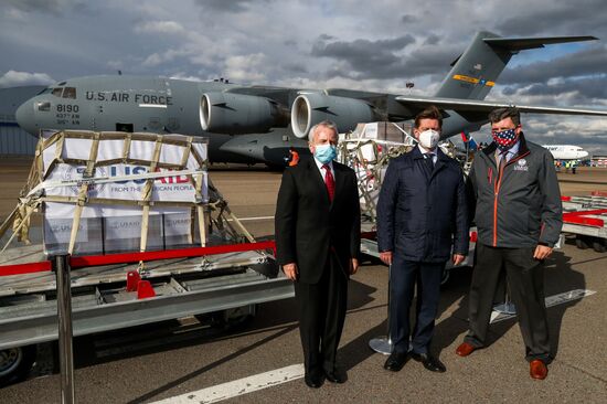 Russia US Coronavirus Aid
