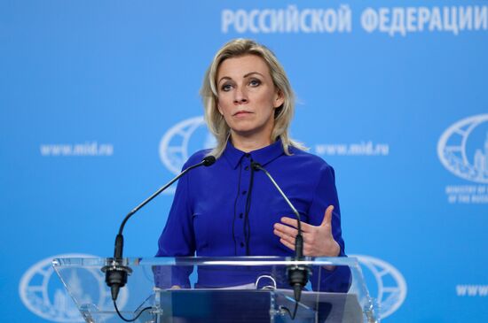 Russia Zakharova Briefing